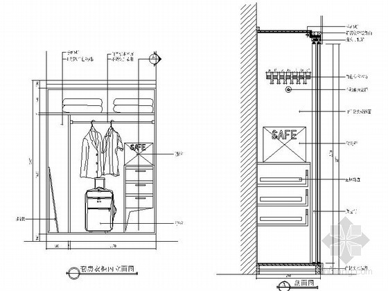 [陕西]某精品养生会所室内设计施工图-图6