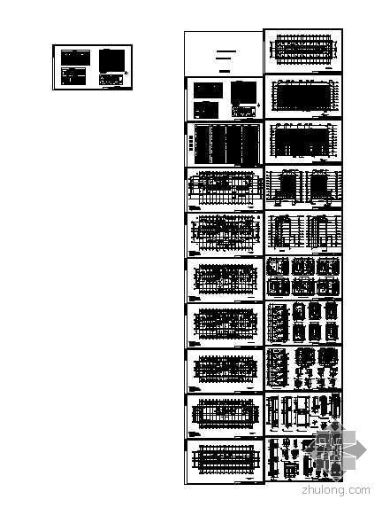 [安徽]某五层欧式办公楼建筑施工图-4