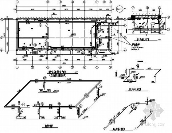 锅炉房施工图纸资料下载-某锅炉房暖通空调施工图纸