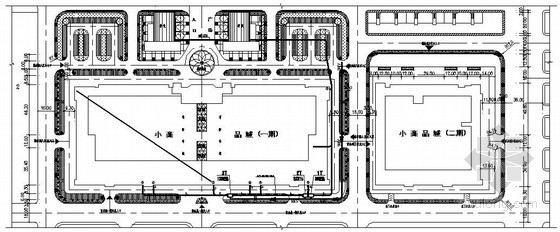 小商业图纸资料下载-[潍坊]某贸易广场小商品城电气图纸