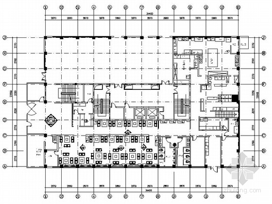 国际一流连锁品牌餐厅资料下载-[北京]某四川驰名连锁品牌火锅店精装室内施工图