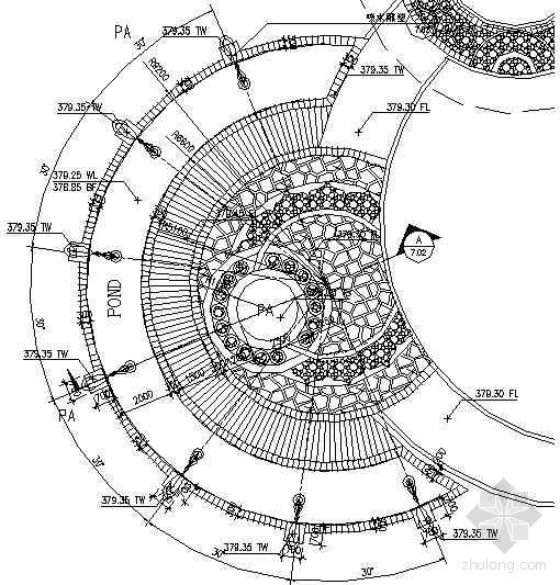 综合性区域消费市场资料下载-水体区域详图