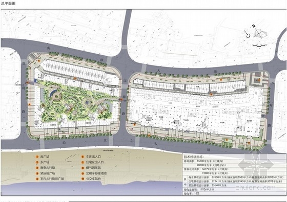 商业景观深化方案资料下载-[宜昌]商业区广场景观方案深化设计