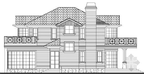 五层别墅结构图纸资料下载-某二层别墅建筑、结构图纸