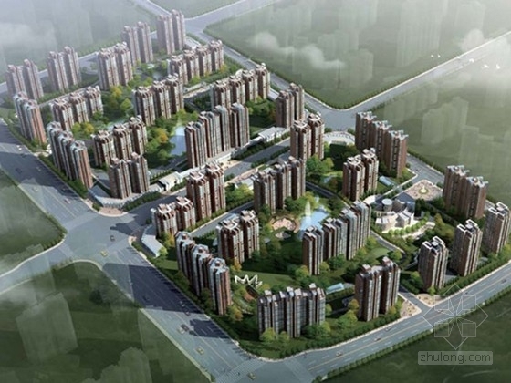 3层村办公楼施工方案资料下载-[北京]2008奥运会媒体村规划及建筑单体设计方案文本