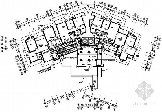 西安防雷接地资料下载-[西安]30层花园住宅电气施工图纸