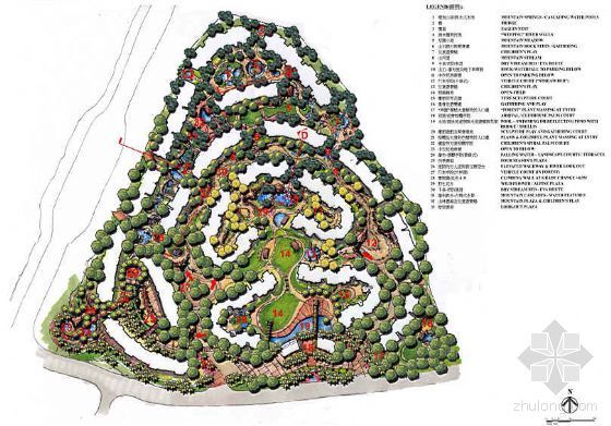 重庆小区绿地设计资料下载-重庆小区一期景观概念设计方案