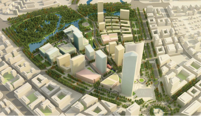 绿色居住建筑方案设计资料下载-新江湾城F地块方案设计PDF文本