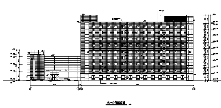 9层全套施工图资料下载-九层假日酒店全套施工图