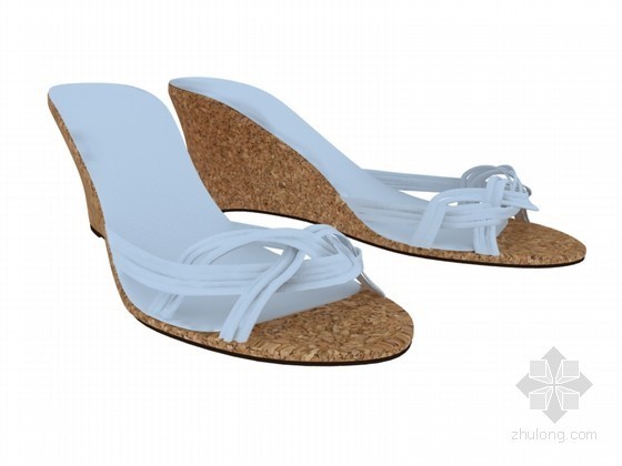 拖鞋3d模型资料下载-时尚拖鞋3D模型下载
