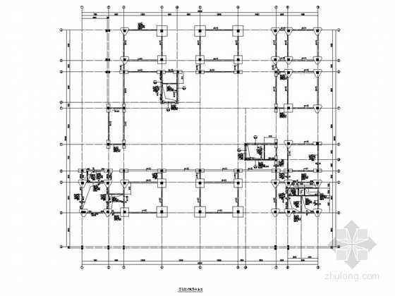静压预应力管桩设计说明资料下载-[广东]五层框架结构教学楼结构施工图
