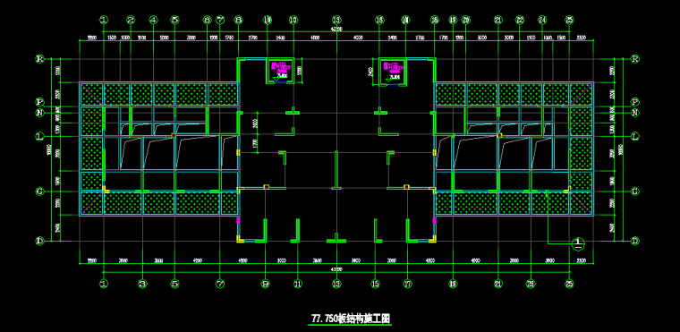 二十五层住宅楼地基结构施工图纸_5