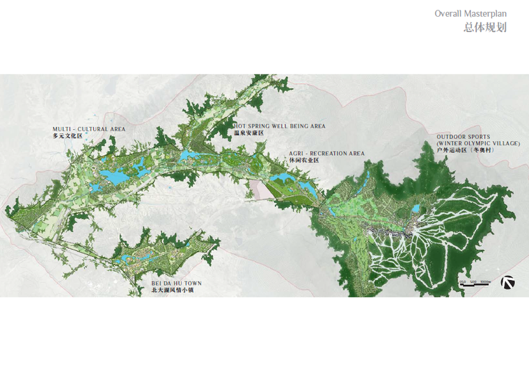 [吉林]北大湖度假区规划设计方案文本-总体规划