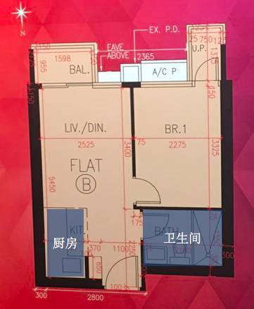 太逆天了吧！！！香港150㎡做出18间套房，75平3房带保姆房_6