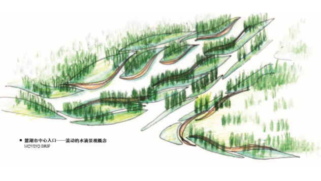 [成都]万华麓湖公园景观设计方案文本（生态，湿地）-万华麓湖西区公园-效果图5