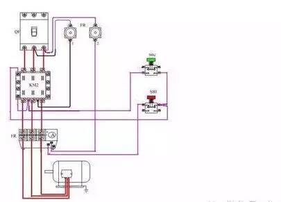 电机的正反转控制资料下载-什么是电气互锁？自锁？以及常见自锁电路