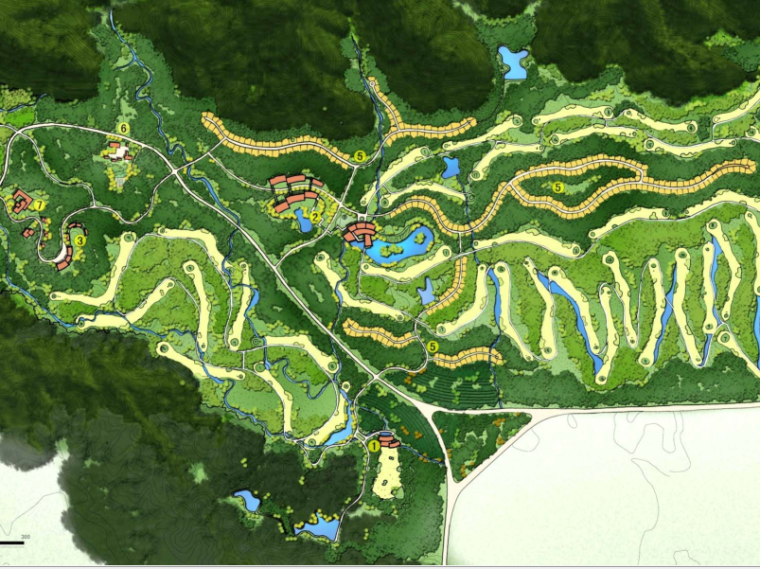 旅游区规划总平面图CAD资料下载-[浙江]顾渚山茶文化旅游区概念规划（PDF+74页）