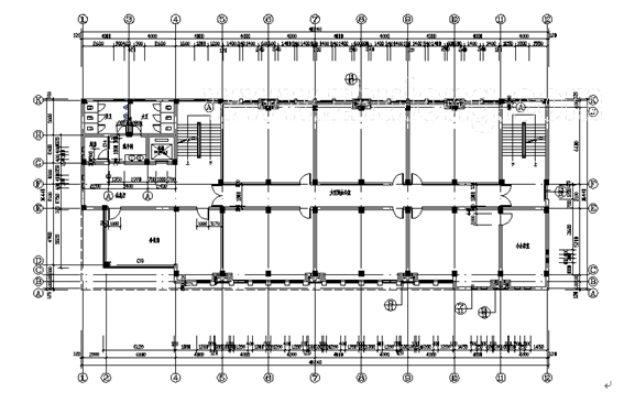 4层办公楼结构设计图资料下载-四层框架办公楼结构设计计算书（word，129页）
