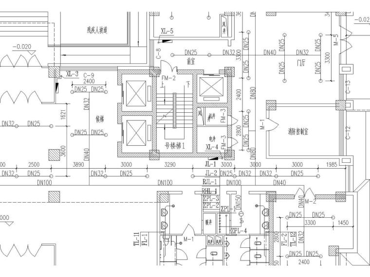 [河南]建筑给排水专业毕业设计（附多张系统图、大样图）-毕设-Model2.jpg