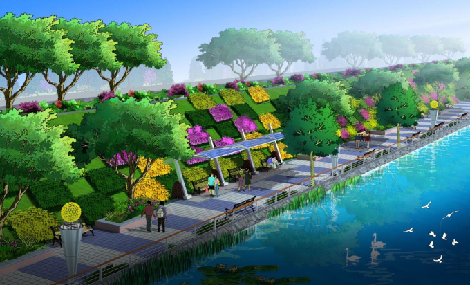 [甘肃]某河城区段生态环境整治工程景观规划设计.rar-效果图8