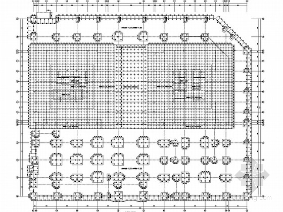 24高层办公核心筒CAD资料下载-[五星级酒店]河南24层框架核心筒结构综合楼结构施工图