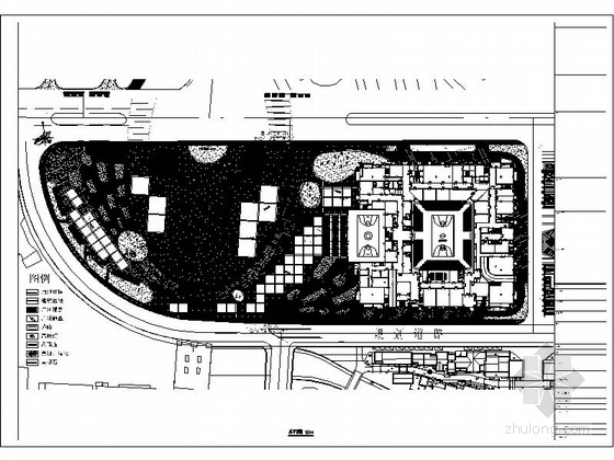 杭州西湖文化广场图资料下载-[四川]城市文化广场施工图