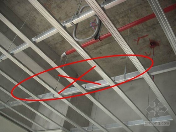 建筑施工质量通病预防措施资料下载-建筑装修工程吊顶工程质量通病及预防措施（图文并茂）