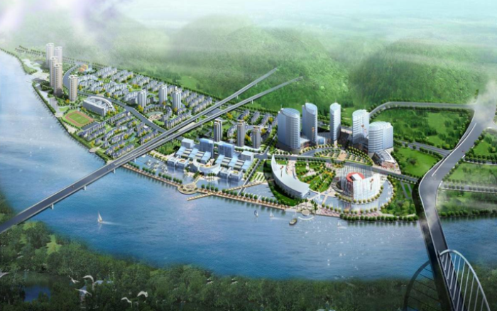 市政竖向规划资料下载-[广东]滨水生态城市景观设计方案（赠市政说明+总体规划文件）