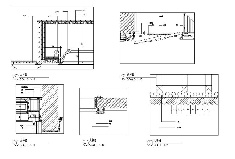 户型顶面图资料下载-邱德光兰馨公寓A户型施工图