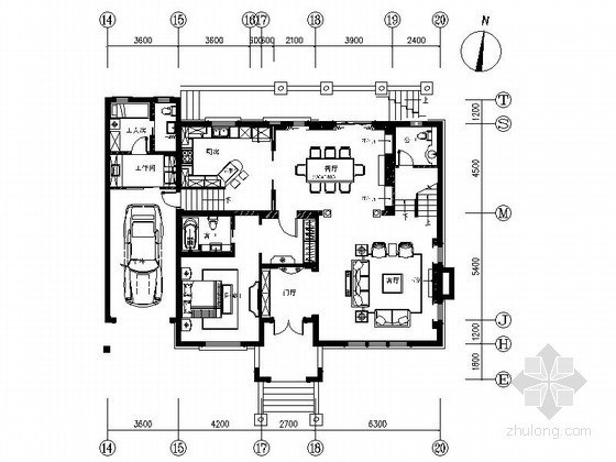 室内法式别墅资料下载-[嘉兴]法式三层别墅样板间室内装修图（含实景）