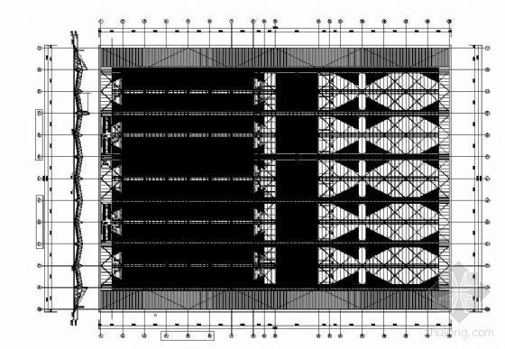 建筑构造节点dwg资料下载-某大型屋面建筑构造图