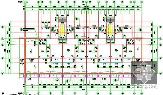 [安徽]住宅小区建筑安装工程量清单计价(含全套施工图纸 招标文件)-平面图