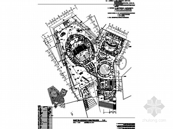长沙文化艺术资料下载-[长沙]大型尊贵专属多功能音乐厅施工图