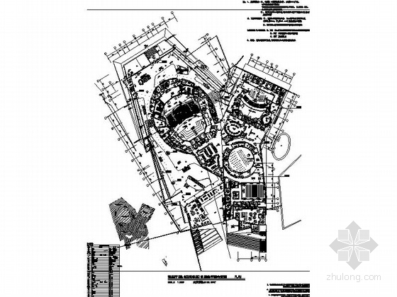 CAD音乐主题餐厅资料下载-[长沙]大型尊贵专属多功能音乐厅施工图