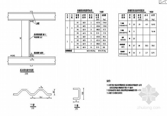 深埋公路隧道施工组织资料下载-公路隧道工程钢格栅深埋构造节点详图设计