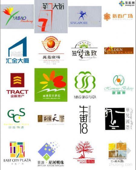 房地产经典案例分析资料下载-经典房地产LOGO大全