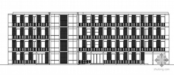 16号楼建筑物资料下载-某高科孵化1号楼建筑方案图