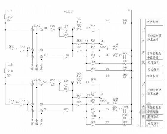 12g101全套图集下载资料下载-常用电气控制设计图42张（全套CAD图集）