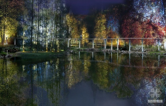 滨湖景区方案资料下载-上海公园照明设计图文本