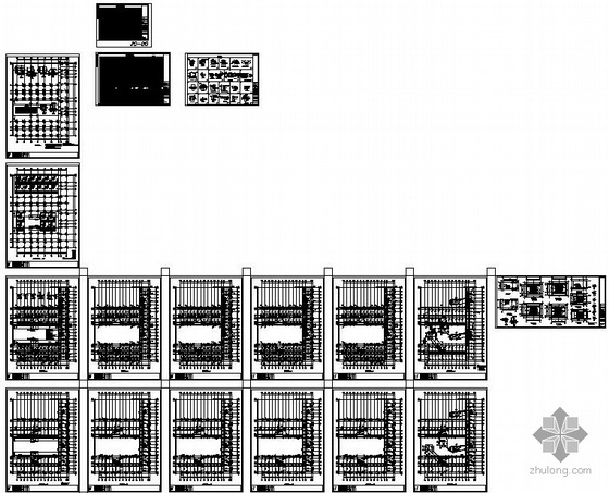 施工组织学生宿舍框架结构资料下载-重庆某学院学生宿舍框架结构设计图