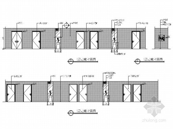 [陕西]某精品养生会所室内设计施工图-图7