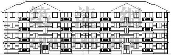 多层住宅楼方案文本资料下载-一套多层住宅楼设计方案