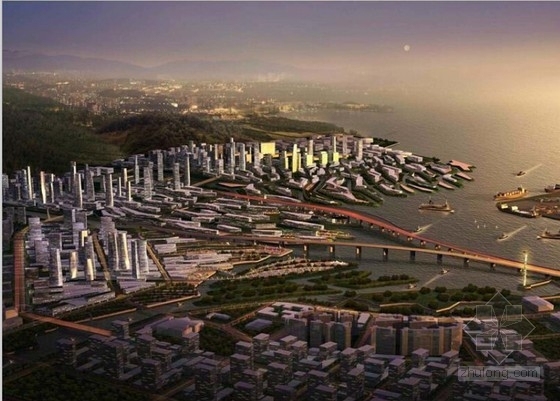 城乡规划城市规划资料下载-[深圳]港口城市规划设计方案文本（知名设计公司）
