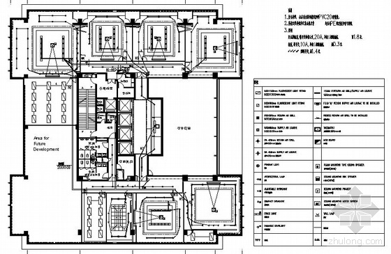 广联达办公大厦电气图纸资料下载-某大厦装修电气图纸