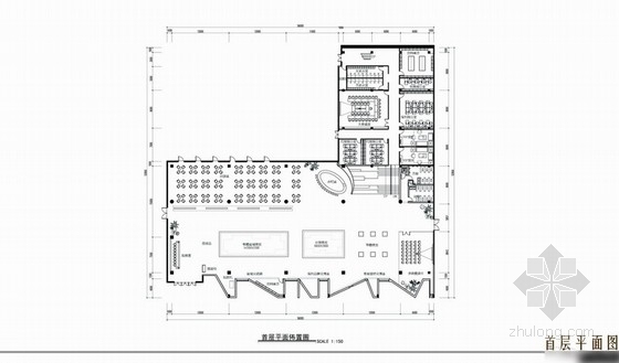 现代风格售楼处设计方案资料下载-[贵州]某现代风格售楼处室内设计方案图