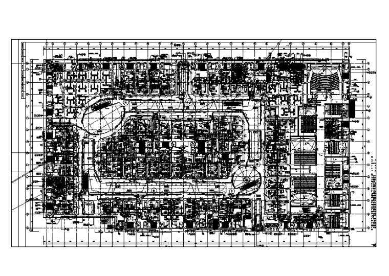 甘肃知名地产广场暖通施工平面图_2