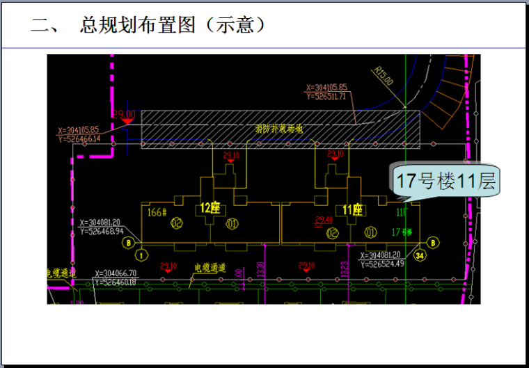 高层住宅工程项目策划方案（ppt，79页）-总规划布置图