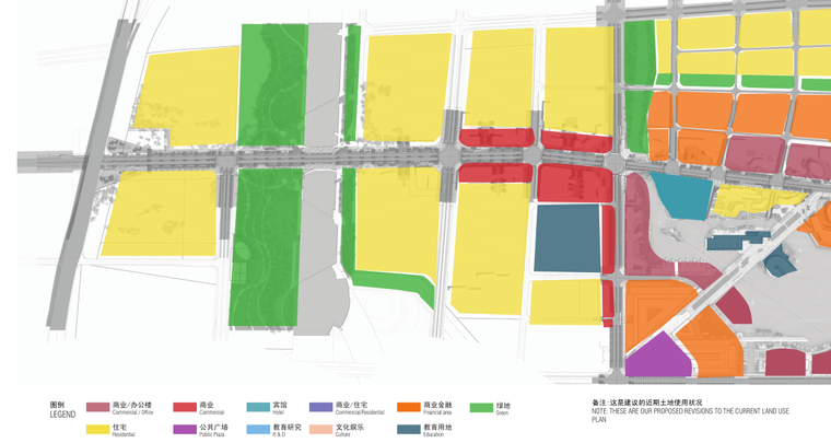 [浙江]杭州金沙大道街道景观设计（滨水，公园）B-4 功能分区