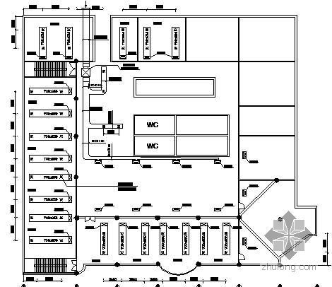 空调系统风系统图资料下载-综合楼空调风系统图