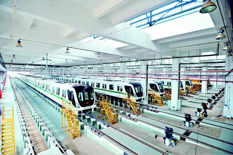 [分享]武汉首条地铁拖电辫子 6号线将采用直流1500伏供电